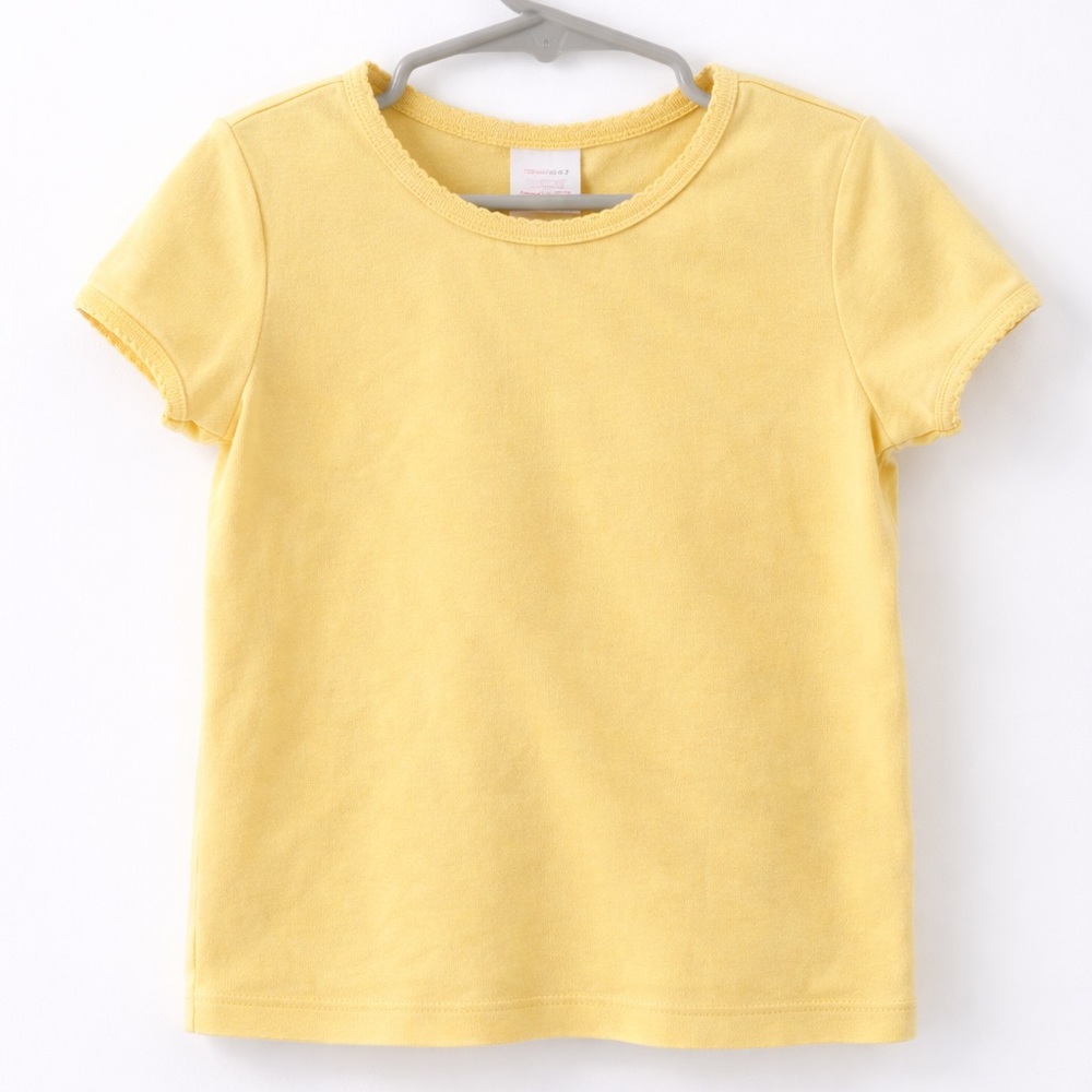 Hanna Andersson Yellow Shirt Size 6/7 120cm